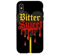 Bittersweet Dripping Purple Lollipop Attitude Design Case for iPhone X/XS