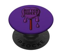 Bittersweet Dripping Purple Lollipop Attitude Design PopSockets Adhesive PopGrip