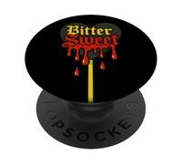 Bittersweet Dripping Purple Lollipop Attitude Design PopSockets Adhesive PopGrip