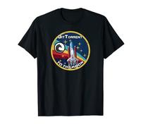 BitTorrent To The Moon Crypto Space BTT Cryptocurrency T-Shirt