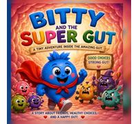 Bitty and the Super Gut: A Tiny Adventure Inside the Amazing Gut (Bitty's Adventures)
