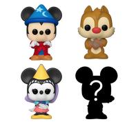 Bitty POP! Disney: Sorcerer Mickey, Dale & Princess Minnie 4-Pack