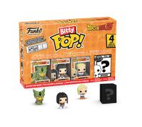 Bitty POP! Dragon Ball Z: Cell (First Form), Android 17 & Android 18 4-Pack