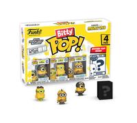 Bitty POP! Minions Eye Matie 4-pack Despicable Me Vinyl Figures Funko Multi One Size