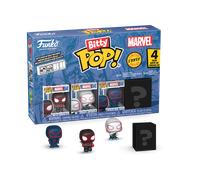 Bitty POP! Spider-Man: Miles Morales, Ghost-Spider & Spider-Man 2099 4-Pack
