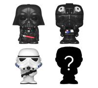 Bitty POP! Star Wars: Darth Vader, Tie-Fighter Pilot & Stormtrooper 4-Pack