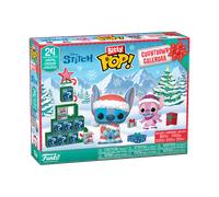 Funko Bitty Pop! Countdown Calendar: Stitch Holiday - Lilo and Stitch - Advent Calendar - 24 Days Of Surprise - Collectable Vinyl Mini Figures - Mystery Box - Gift Idea - Holiday Xmas