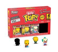 Bitty Pop The Simpsons 4 Pack Bart, Mr.Burns, Krusty The Clown, Chief Wiggum
