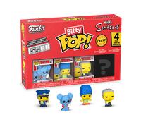 Funko Bitty Pop! the Simpsons - Itchy 4pk and A Surprise Mystery Mini Figure - 0.9 Inch (2.2 Cm) Collectable - Stackable Display Shelf Included - Gift Idea - Party Bags Stocking - Cake Topper