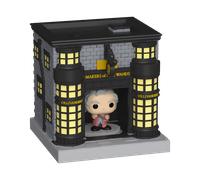 Funko Bitty Pop! Town: Harry Potter - Garrick Ollivander And Ollivanders Wand Shop