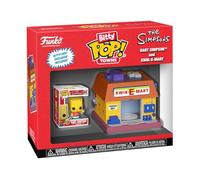 Funko Bitty Pop! Town Bart Simpson And Kwik-E-Mart - The Simpsons