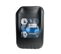 Bitumen Black Primer And Sealer, Felt, Concrete, Flashing Tape 25L Njl Direct