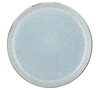 BITZ 821256 Plate Dinner Plate, Round, Stoneware, Blue, Grey, 21 cm, 20 mm