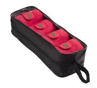 Bitz Bandages Fleece Red - 4 Pack