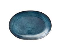Bitz Bitz dish oval 25x36 cm Black-dark blue
