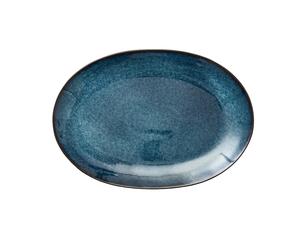 Bitz Bitz dish oval 25x36 cm Black-dark blue