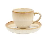 Bitz Bitz espresso cup with saucer 7 ream white