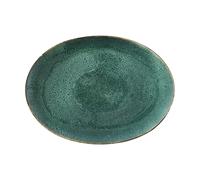 Bitz Bitz oval serving dish 45x34 cm Black-green