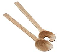 Bitz - Bitz Salad Cutlery 32 cm, Oak - Oak