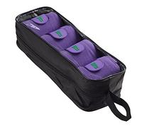 Bitz Fleece Bandages x 4 Pack in Presentation Case - Horse or Pony (Purple)