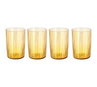 Bitz - Kusintha Glass 4-pack 28 cl, Amber - Amber