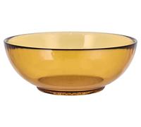 BITZ Kusintha Glass Bowl, 20 cm, Amber