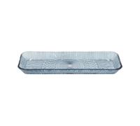 Bitz Kusintha servering saucer rectangular 14x38 cm Blue