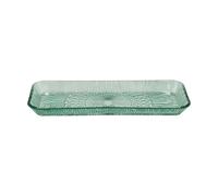 Bitz Kusintha serving dish rectangular 14x38 cm Green
