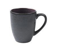 Bitz Mug 30 cl Stoneware Black-purple