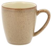 BITZ Mug with Handle, Stoneware Coffee Mug, 19 cl, Wood/Sand