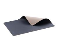 Bitz - Reversible Table Mat 4-pack, Blue/Sand - Blue