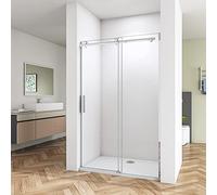 Biubiubath 1000mm Frameless Sliding Shower Enclosure Door 1950 Glass Screen Cubicle