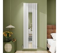 Biubiubath 1800x535mm Vertical Modern Mirror Radiator White Flat Panel Designer Central Heating Radiator