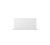 Biubiubath 600x1156 mm Gloss White Column Designer Radiator Horizontal Single Flat Panel Central Heating Radiators
