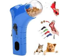 BIUBIULOVE Cat Treat Gun, Cat Treat Launcher Gun, Ct Toys Tret, CtDog Food Caapult, Cts Snack Dispenser, Handheld Interactive Pet Snack Caapult (Blue)