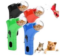 BIUBIULOVE Cat Treat Gun, Cat Treat Launcher Gun, Ct Toys Tret, CtDog Food Caapult, Cts Snack Dispenser, Handheld Interactive Pet Snack Caapult (Mix/4 Pcs)