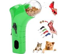 BIUBIULOVE Cat Treat Gun, Cat Treat Launcher Gun, Ct Toys Tret, CtDog Food Caapult, Cts Snack Dispenser, Handheld Interactive Pet Snack Caapult (Green)