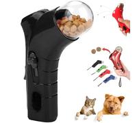 BIUBIULOVE Cat Treat Gun, Cat Treat Launcher Gun, Ct Toys Tret, CtDog Food Caapult, Cts Snack Dispenser, Handheld Interactive Pet Snack Caapult (Black)