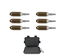 biubiusot Archery Heads Copper Whistle Arrowhead Outdoor Practice Whistles Arrow Broadhead Archery Broadhead Whistling Bow Heads Arrow Accessory (6pcs)