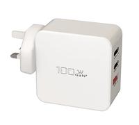BIUBOTY 100W GaN USB C Charger Plug for Macbook ASUS Huawei Lenovo Samsung | 100W Max Multiport GaN PD USB-C Fast Charger Plug Compatible with Macbook ASUS ROG HP Spectre HUAWEI Matebook Samsung Laptop