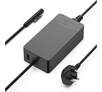 BIUBOTY 102W Laptop Charger Compatible with Microsoft Surface Pro 11 10 9 8 7 6 5 4 X Surface Laptop Surface Go Surface Book 65W 44w 24w Power Adapter