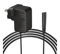 BIUBOTY 12V Shaver Charger Compatible with Braun Beard Trimmer Series 9 7 5 3 1 3040s 3010s 3020s 3000s 3400s 5408 5514 5517 790cc Silk-Epil Series 9 7 5 Braun Shaver Charger 2 Pin Power Cable UK Plug