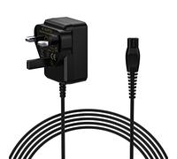BIUBOTY Replacement Charger for Philips Shaver,Razor Charger for Philips Series 3000/5000/7000/9000 Philips Beard Trimmer/Multigroom Shaving Charger HQ8505 Charger UK Plug[15V 0.4A]
