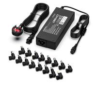 BIUBOTY Universal Laptop Charger UK 90W/65W AC Power Adapter with 15 Tips Compatible with Lenovo HP Dell Acer Asus Samsung Toshiba Sony Fujitsu Gateway Notebook Ultrabook Chromebook Power Supply