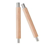 BIUDECO 1 Pair Nail Magnets Wooden Cat Eye Gel Nail Polish Magnet Reusable Creative Making Khaki Tool for DIY Manicure