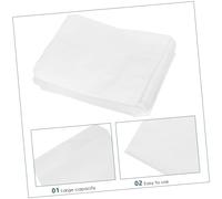 BIUDECO 100Pcs Grease Resistant Paper Bags Food Packing Bags for Fried Snacks Hot Dogs Party Treats Lightweight Safe Paper Container