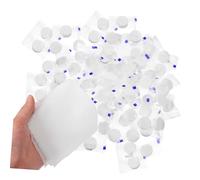 BIUDECO 100Pcs Mini Compressed Towel Tablets Portable Cotton Coin Tissue with Tear-resistant Design for Travel Outdoor Sports Home Use