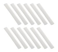 BIUDECO 100pcs White Fiber Nail Extension for Nail Salons and Personal DIY That Can Be Cut and Trimmed Supple to The Touch for Professional