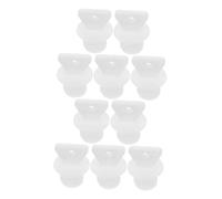 BIUDECO 10pcs Anti-Leak Water Bag Stopper Hot Water Bottles Stop Replacement Stopper Plastic Plug Hot Sack Plug Leakproof Sealing Bottles Replacement Cap White