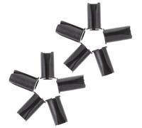 BIUDECO 10pcs Bicycle U-Shaped Cable Clamp Plastic Housing Guide Clip for Derailleur and Brake Cable Management Compatible Mountain Bikes